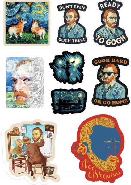 Van Gogh Sticker 63