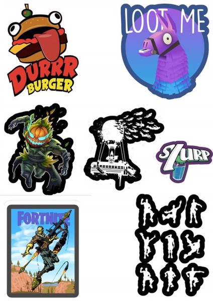 Fortnite Sticker 117 modelleri
