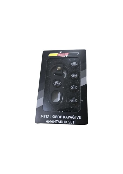Kıa Metal Sibop Kapağı Anahtarlık Seti modelleri
