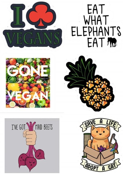 Vegan Sticker 171 fırsatları