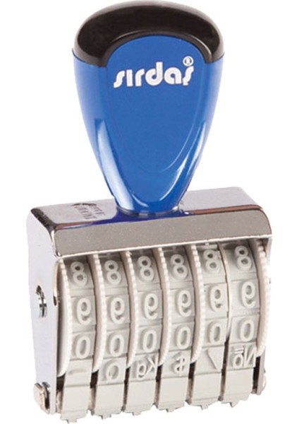 Sirdaş 1656 5 mm 6 Hane Numaratör