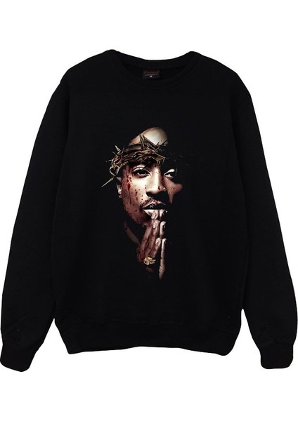 fame Tupac Shakur Spor Sweatshirt