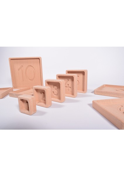 Piramit Sayı Tabaklar - Eğitici Oyuncak fiyatları