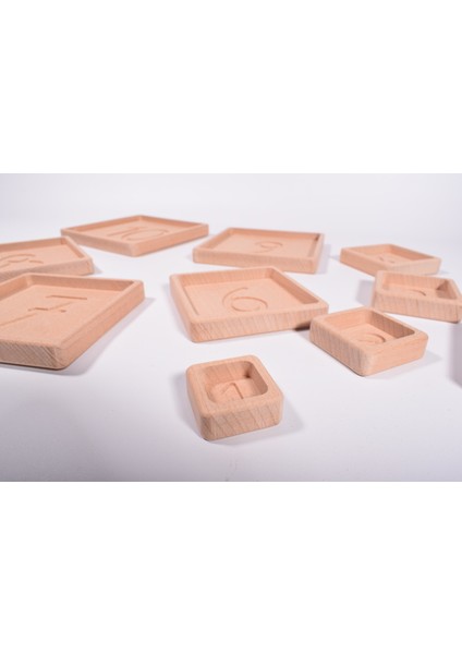 Piramit Sayı Tabaklar - Eğitici Oyuncak indirimleri