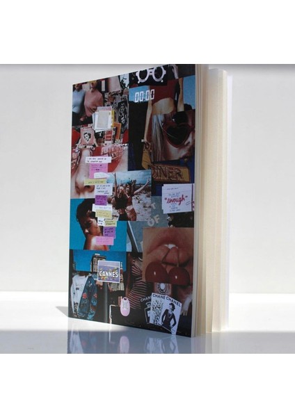Pop Art Amerikan Cilt Tel Dikiş A5 96 Yaprak Çizgisiz Defter