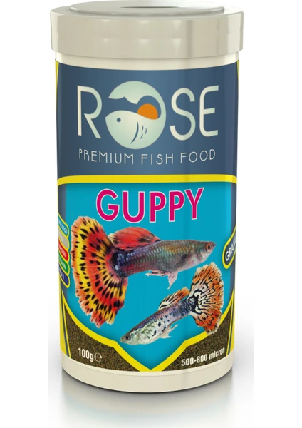 Guppy Granulat 250 ml Tropikal Akvaryum Balık Yemi