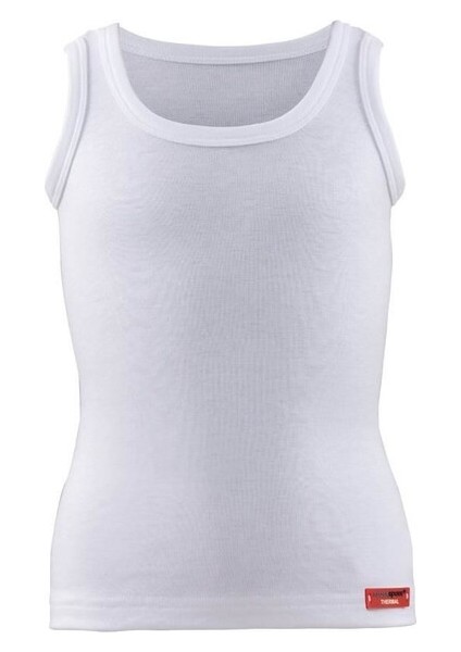 Çocuk Thermal Atlet Unisex Beyaz 9264
