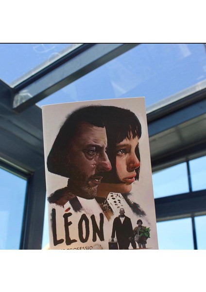 The Leon Amerikan Cilt Tel Dikiş A5 96 Yaprak Çizgisiz Defter