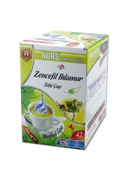 Zencefil Ihlamur Bitki Çayı 42 Li Süzen Poş Nurs