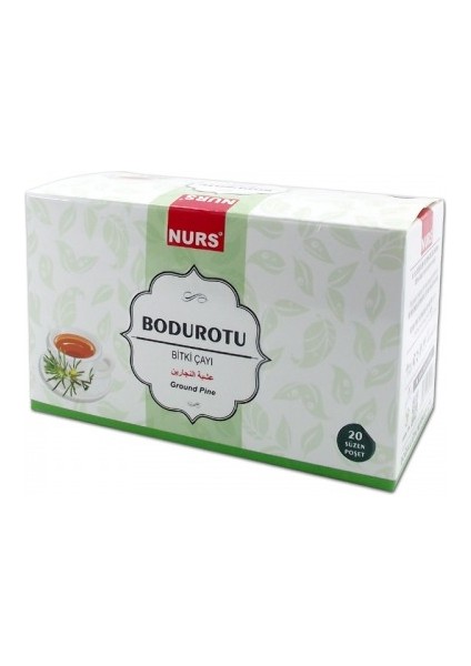 Bodurotu Bitki Çayı 20 Li Süzen Poşet Nurs