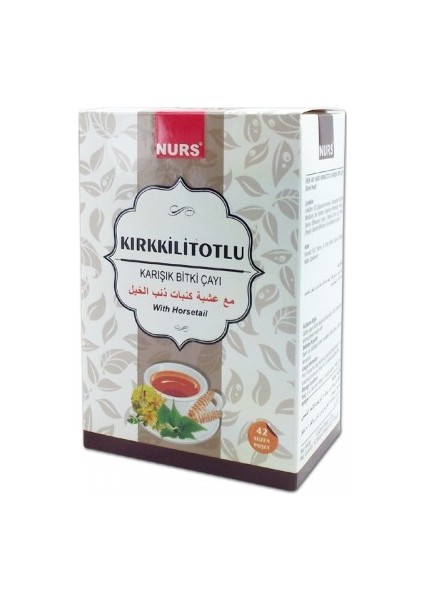 Kırkkilit Otlu Çay 42 Li Kar Bitki Süz Poş Nurs