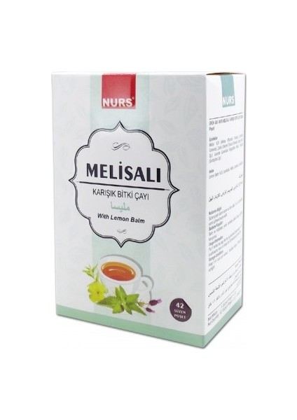 Melisa Çay 42 Li Bitki Süz Poşet Nurs