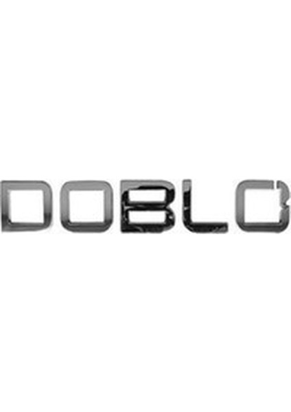 Doblo Yazısı Arka Fiat Doblo 3