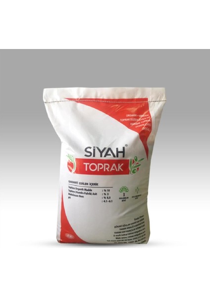Siyah Toprak Toprak Düzenleyici 20 kg Çuval