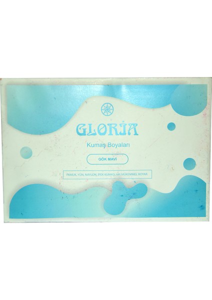 Kumaş Boyası 10 gr Gök Mavi