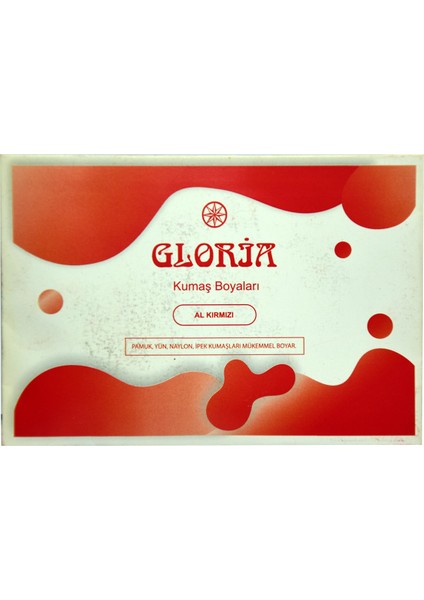 Kumaş Boyası 10 gr Kırmızı