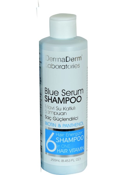 Mavi Serum Şampuanı Biotin Panthenol Vitamin E-Keratin 250 ml