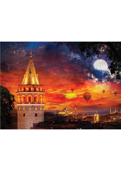 1000 Parça Puzzle - Galata Kulesi