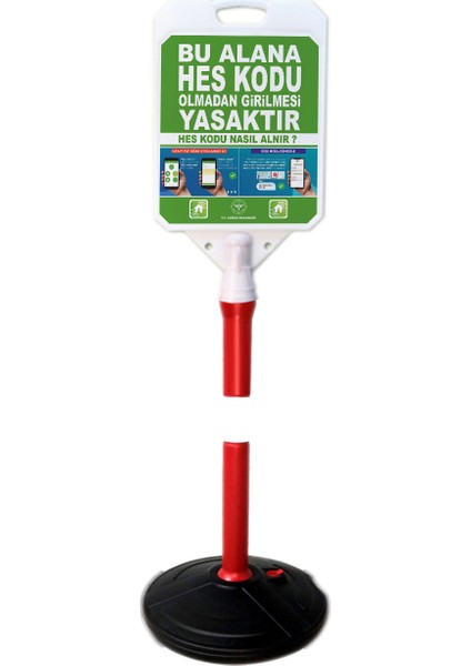 Hes Kodu Nasıl Alınır Uyarı Bariyer Dubası