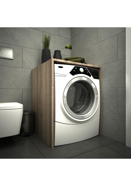 Erahome Mine Çamaşır Makinesi Alt Dolap Kapaksız Sonomo