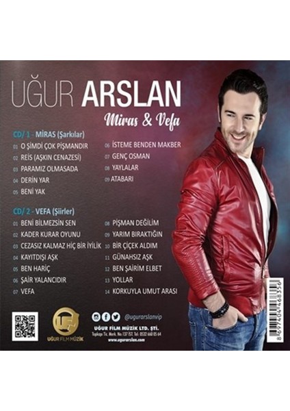 Arslan - Miras 2 CD