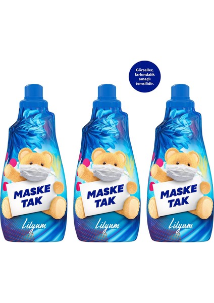 Extra Yumuşatıcı Lilyum 1440 ml 3 x 60 Yıkama