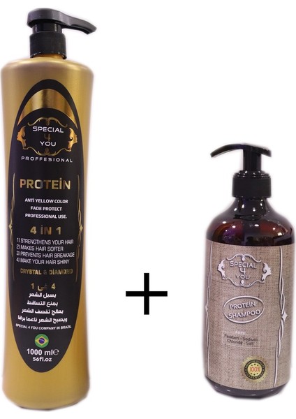 Special 4 You 1000 ml Protein + 400 ml Tuzsuz Şampuan