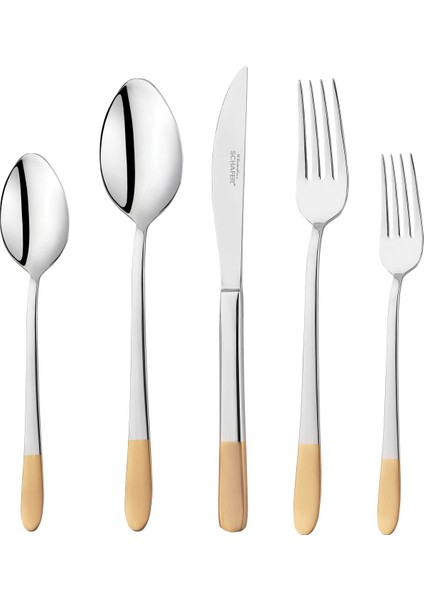Goldısh 72 Parça Mat Altın