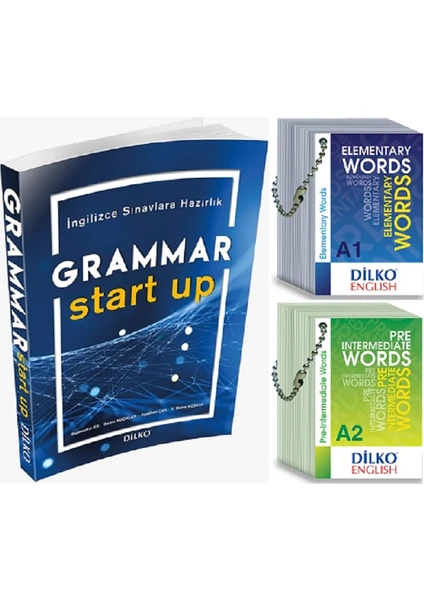 Dilko Yayıncılık Grammar Start Up + A1-A2 Kelime Kartları