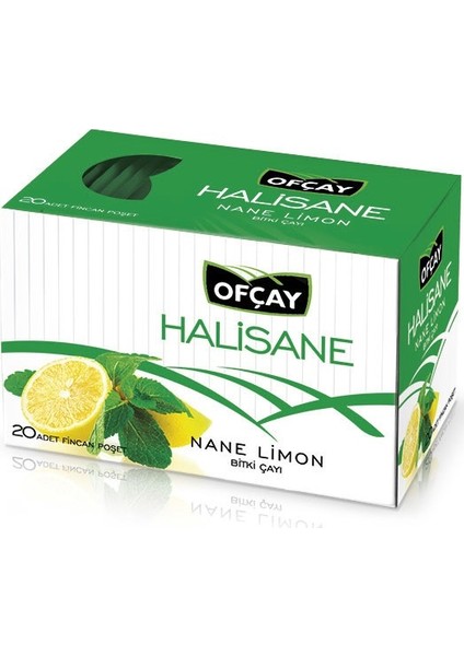 Halisane Nane Limon Çayı 20'li 4 Paket