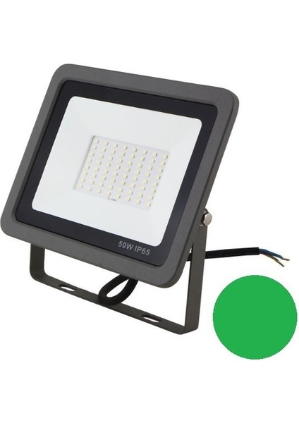 Ultra Slim Ince Kasa 50 Watt Smd LED Projektör Beyaz Işık fiyatları