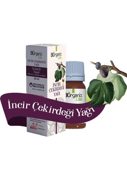 Incir Çekirdeği Yağı 20 ml