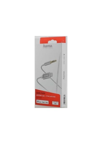 187211 1m Lightning - 3.5 mm Kablo - Beyaz indirimleri