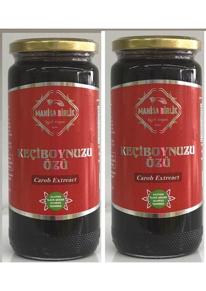 Manisabirliklezzet Manisa Birlik Keçi Boynuzu Özü 640 gr x 2