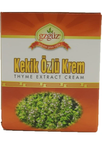 Kekik Özlü Krem Güz