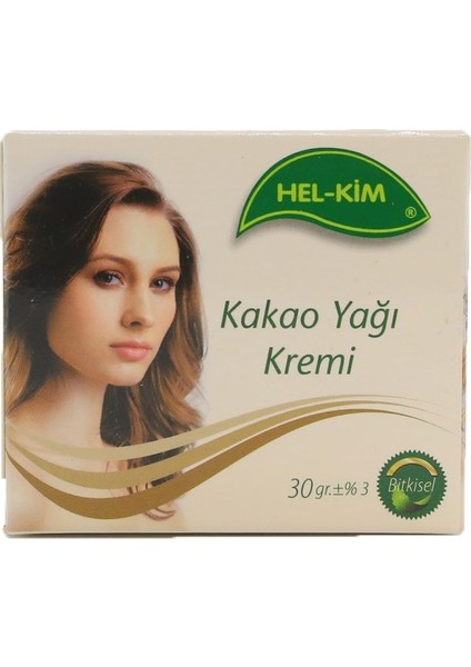 Kakao Yağı Kremi Helkim 30 Gram
