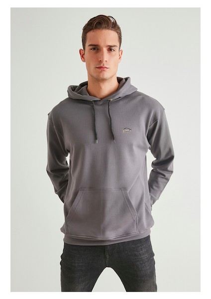 Baskılı Kapüşonlu Sweatshirt Plague Doctor modelleri