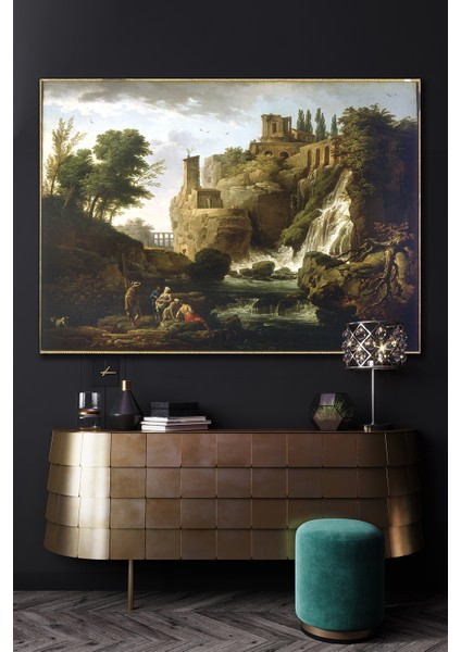 100X140 Rönesans Kasvet Kanvas Duvar Tablo