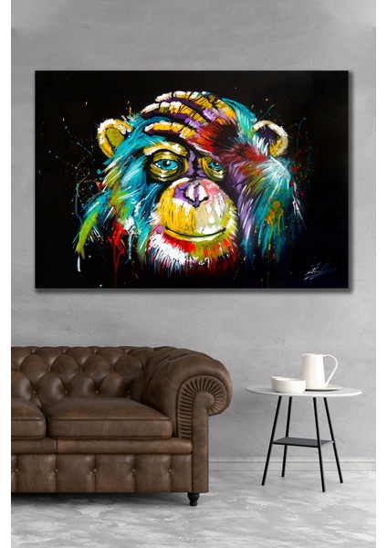 50x70 Rengarenk Kanvas Duvar Tablo