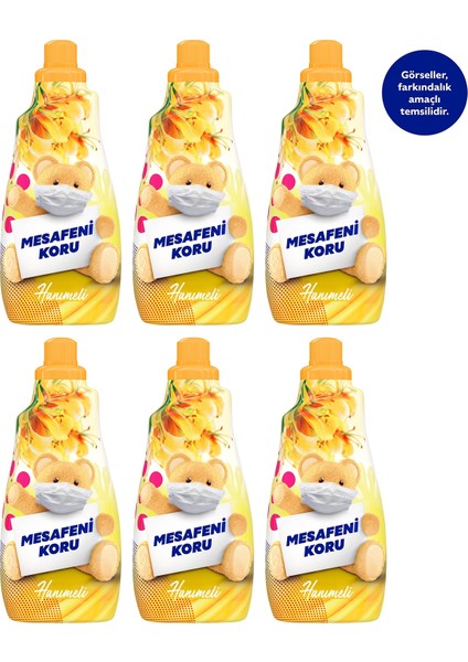 Extra Yumuşatıcı Hanımeli 1440 ml 6 x 60 Yıkama
