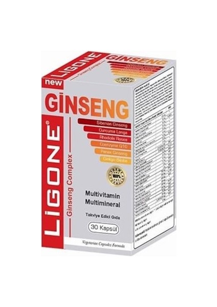 Ligone Ginseng (30 Kapsül)