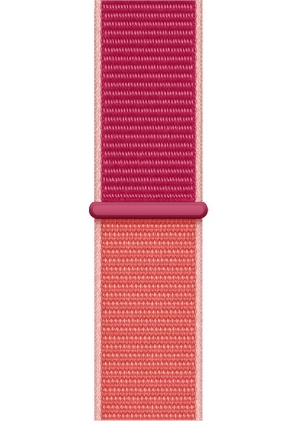 Spor Loop Kordon, Apple Watch Series SE/10/9/8/7/6/5/4/3 Uyumlu 49mm-46mm-45mm-44mm-42mm, Nar