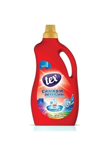Canlı Renkler 16 Yıkama Sıvı Çamaşır Deterjanı 1 LT