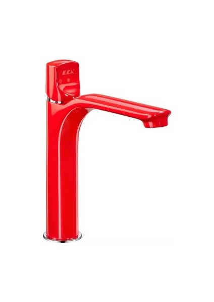 Eca Myra Orta Boy Lavabo Bataryası - Kırmızı 104308983