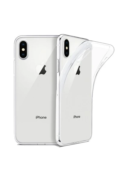 Maycase Aksesuar Apple iPhone XS İnce Şeffaf Kılıf