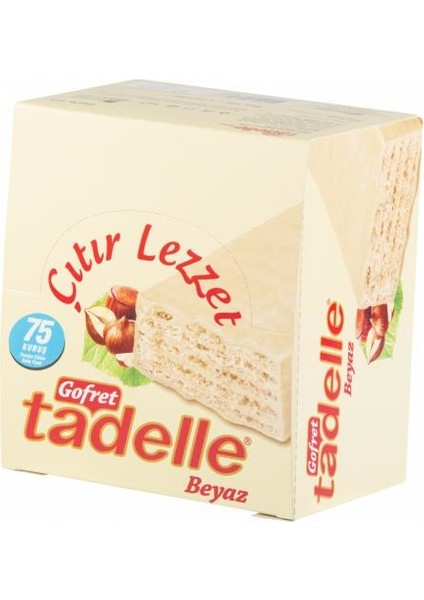 Beyaz Çikolatalı Gofret 35 gr x 24'lü