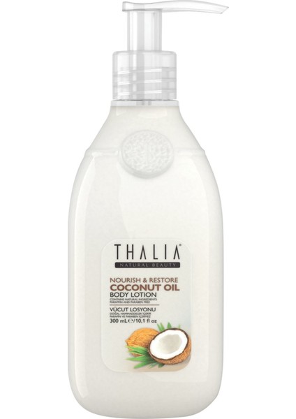 Coconut Oil Besleyici ve Onarıcı Vücut Losyonu 300 ml