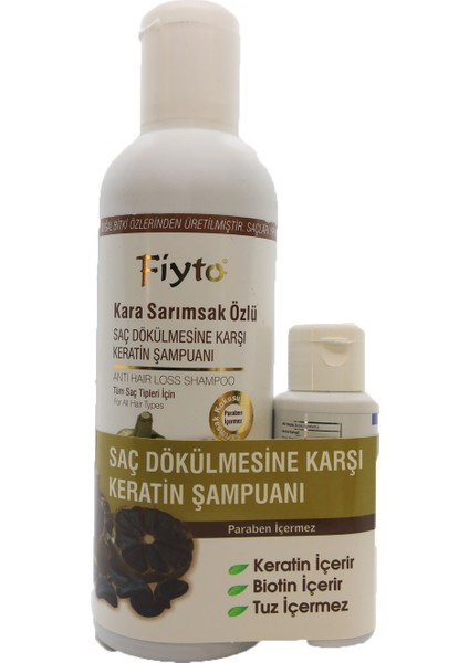 Kara Sarımsak Özlü Şampuan Fiyto