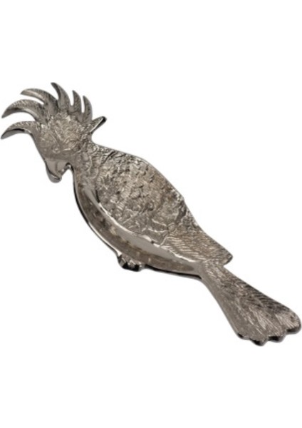 Gümüş Dekoratif Tabak 49X13X3CM