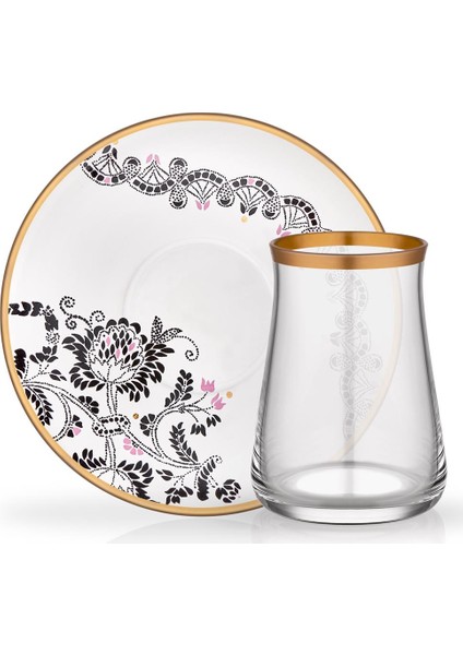 Cazibe 6 Kişilik Çay Set